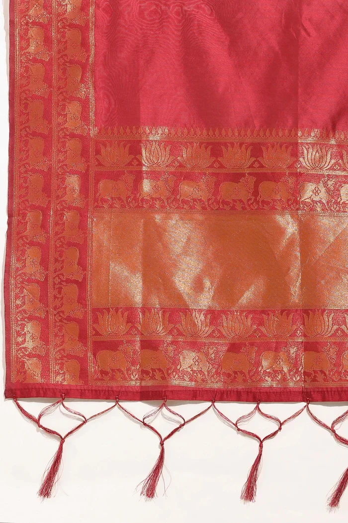 South Indian Festival Traditional Half Saree LotusPattu - Image 32