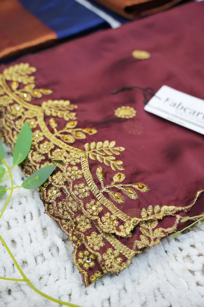 South Indian Festival Traditional Half Saree Saraswati - Image 39
