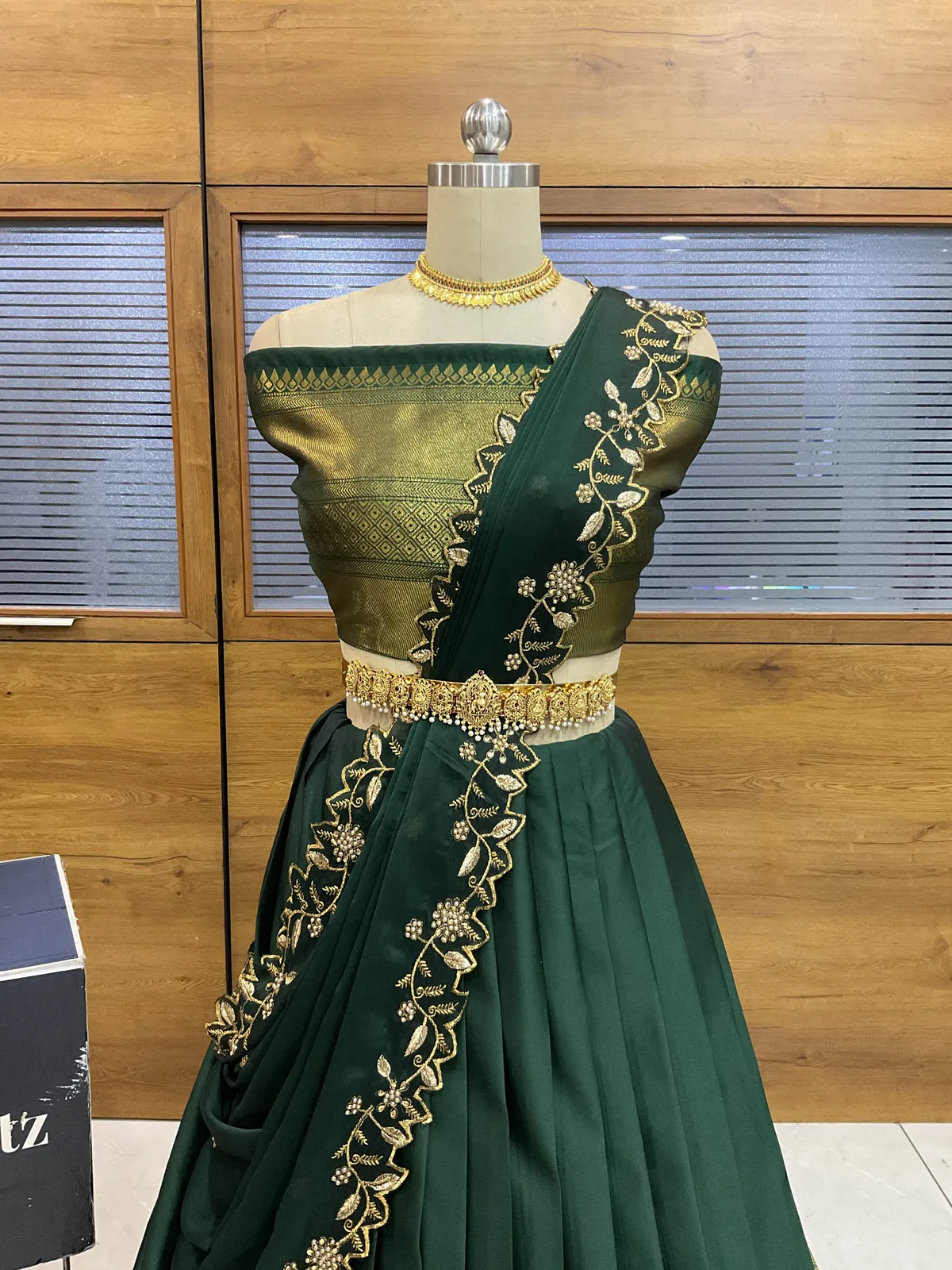 South Indian Festival Traditional Half Saree NarayanRango - Image 3