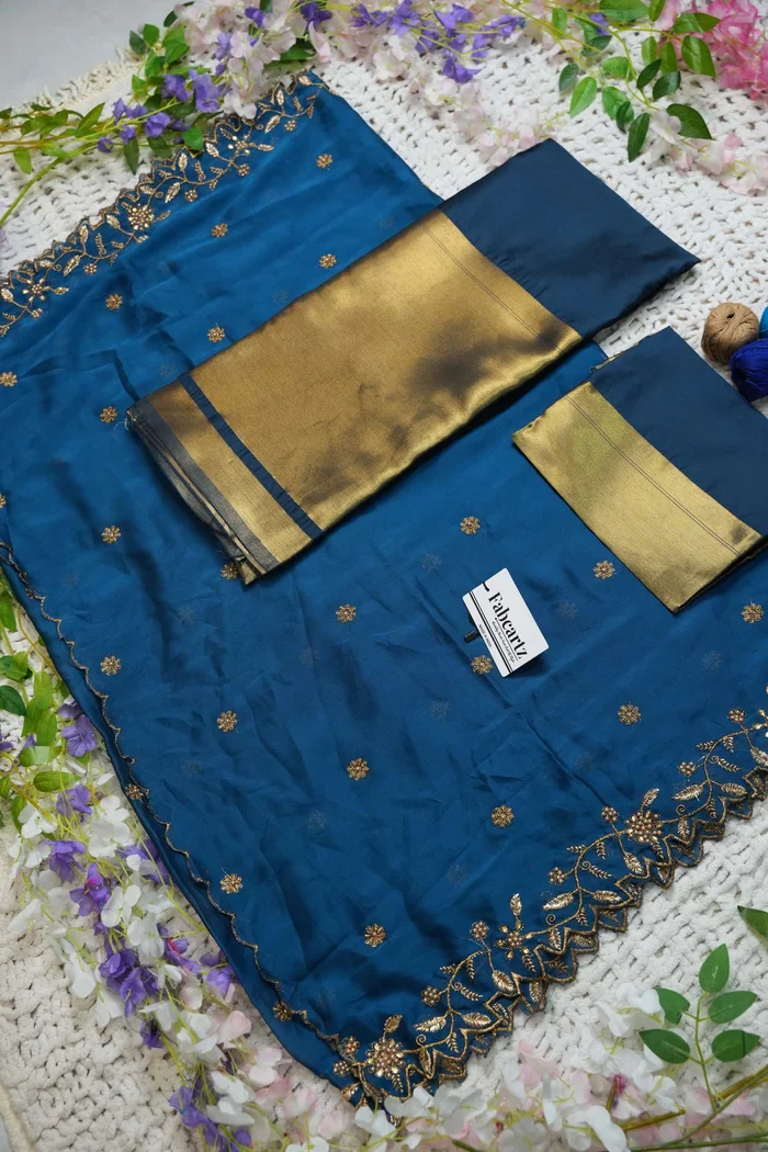 South Indian Festival Traditional Half Saree Aghora - Image 16