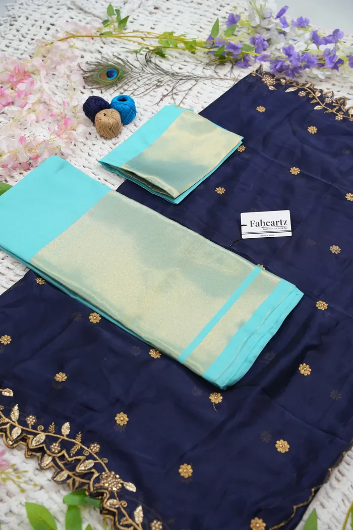 South Indian Festival Traditional Half Saree Aghora - Image 32