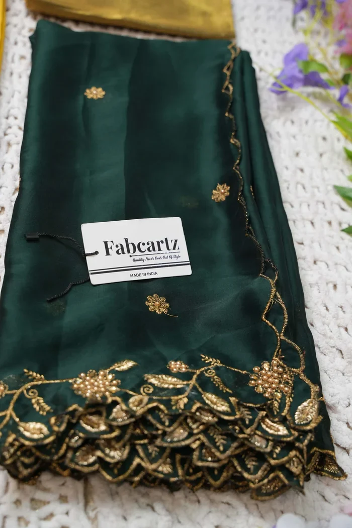 South Indian Festival Traditional Half Saree Aghora - Image 40