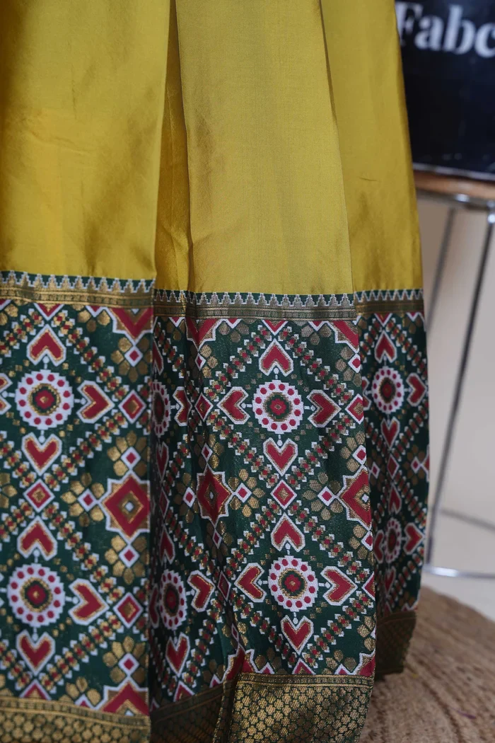 South Indian Festival Traditional Half Saree ArrowPattu - Image 27