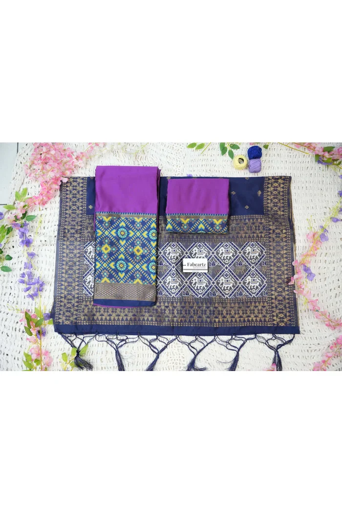 South Indian Festival Traditional Half Saree ArrowPattu - Image 42