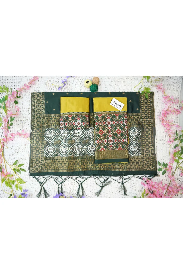 South Indian Festival Traditional Half Saree ArrowPattu - Image 54