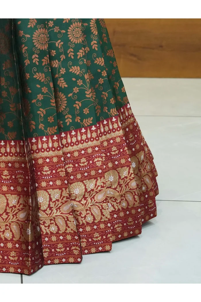 South Indian Festival Traditional Half Saree Arundhati - Image 15