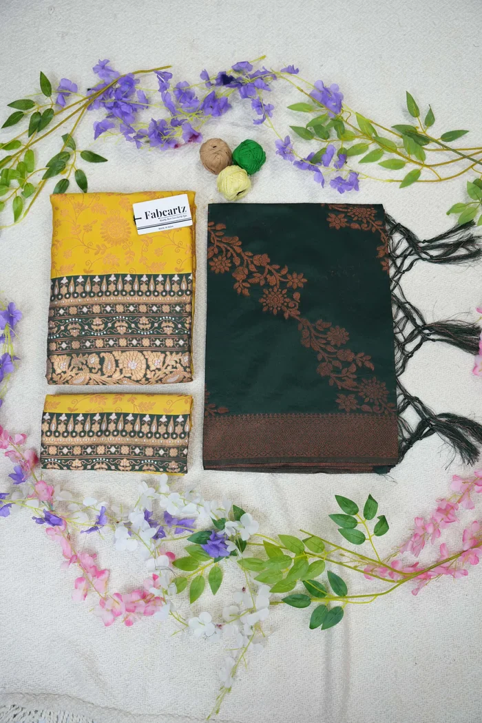 South Indian Festival Traditional Half Saree Arundhati - Image 22
