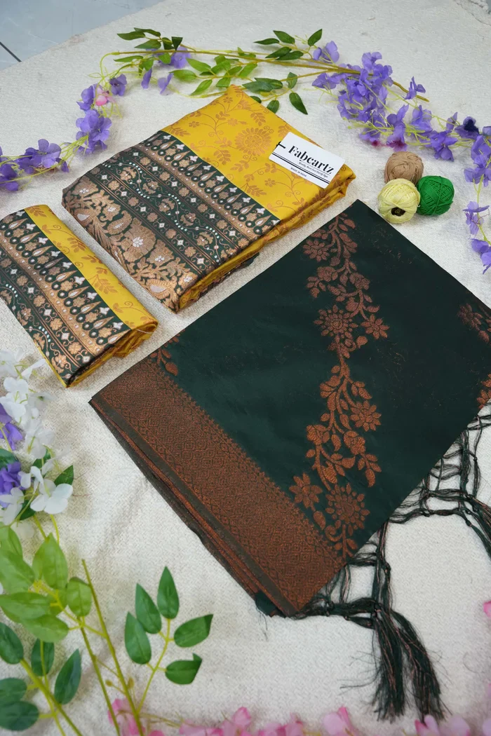 South Indian Festival Traditional Half Saree Arundhati - Image 23