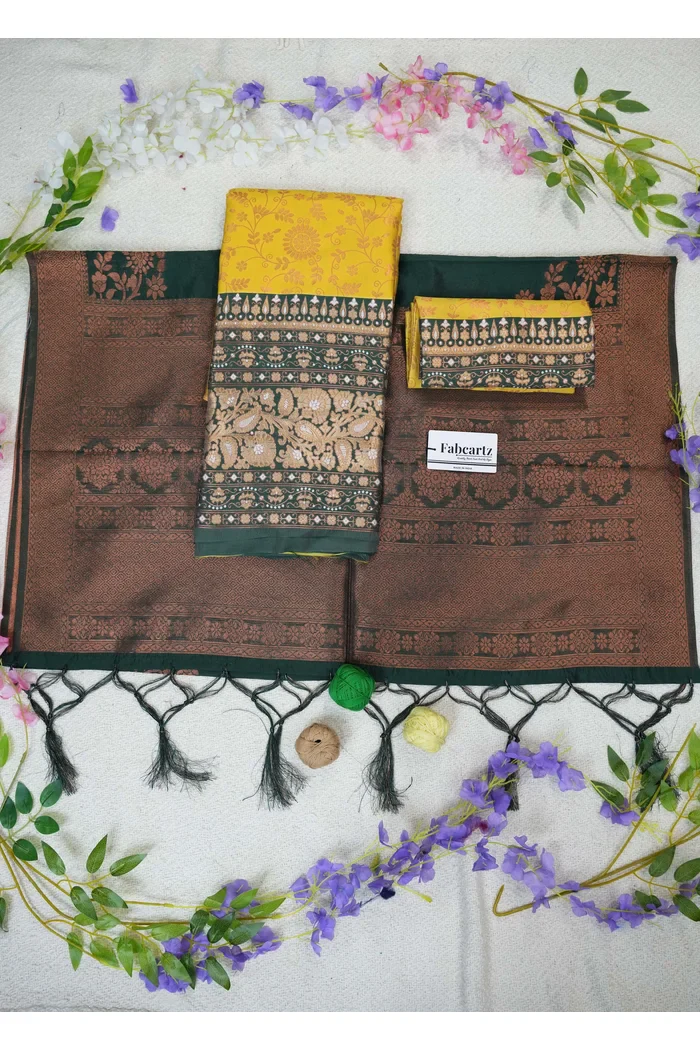 South Indian Festival Traditional Half Saree Arundhati - Image 25
