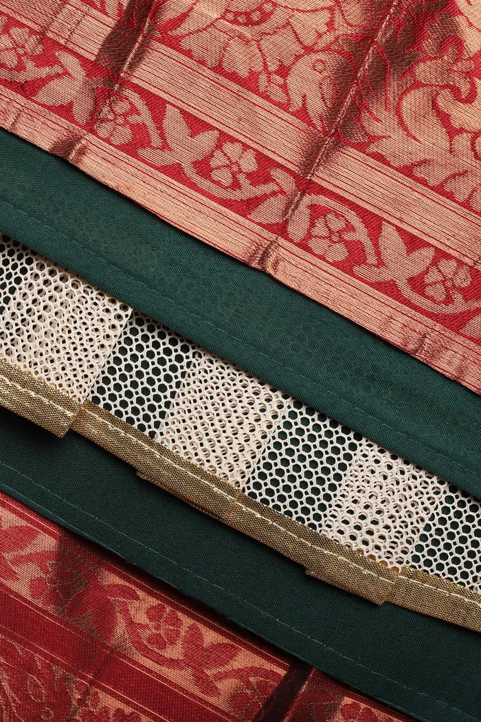 South Indian Festival Traditional Half Saree CloverPattu - Image 42