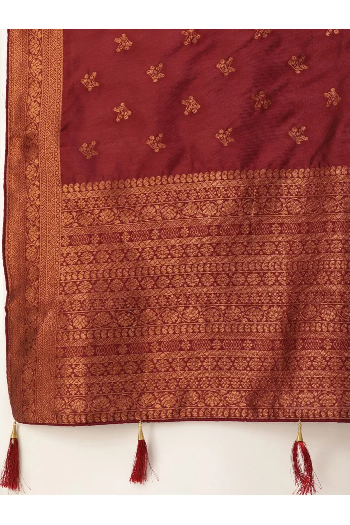 South Indian Festival Traditional Half Saree LichiSparrow - Image 16