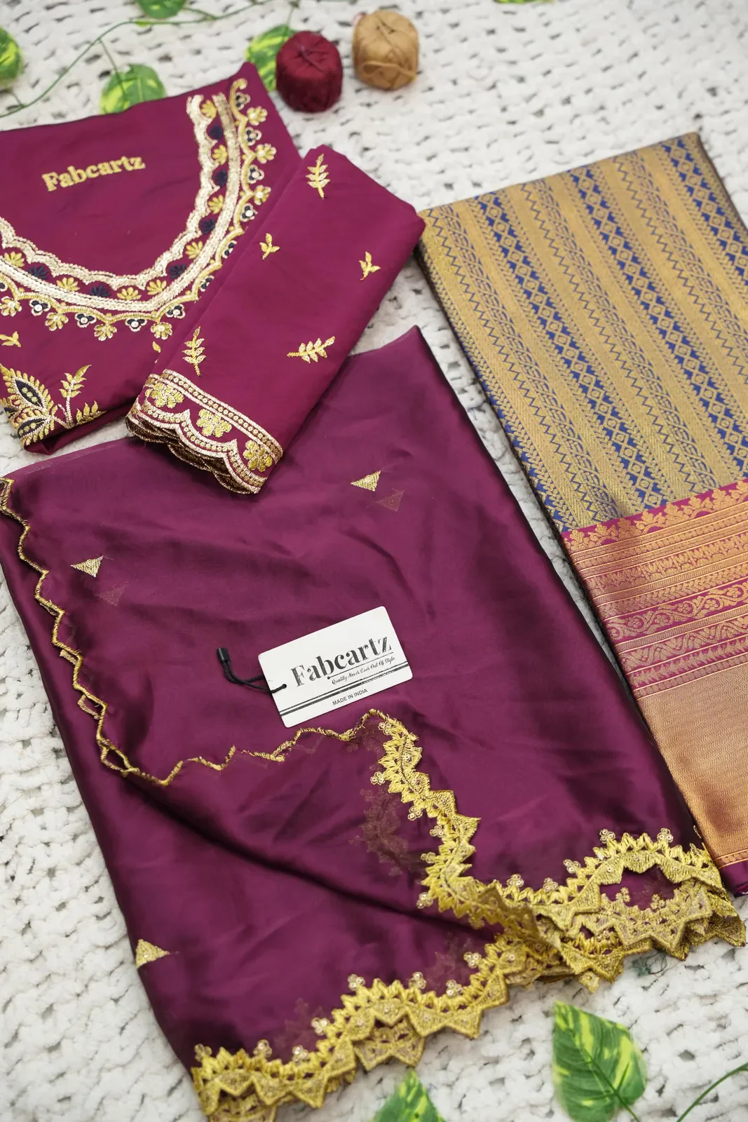 South Indian Festival Traditional Half Saree LineShower - Image 10