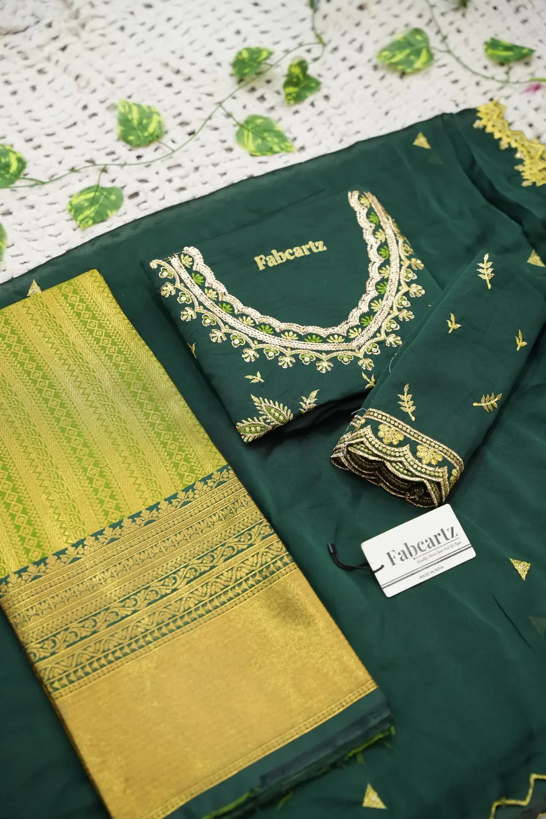 South Indian Festival Traditional Half Saree LineShower - Image 30