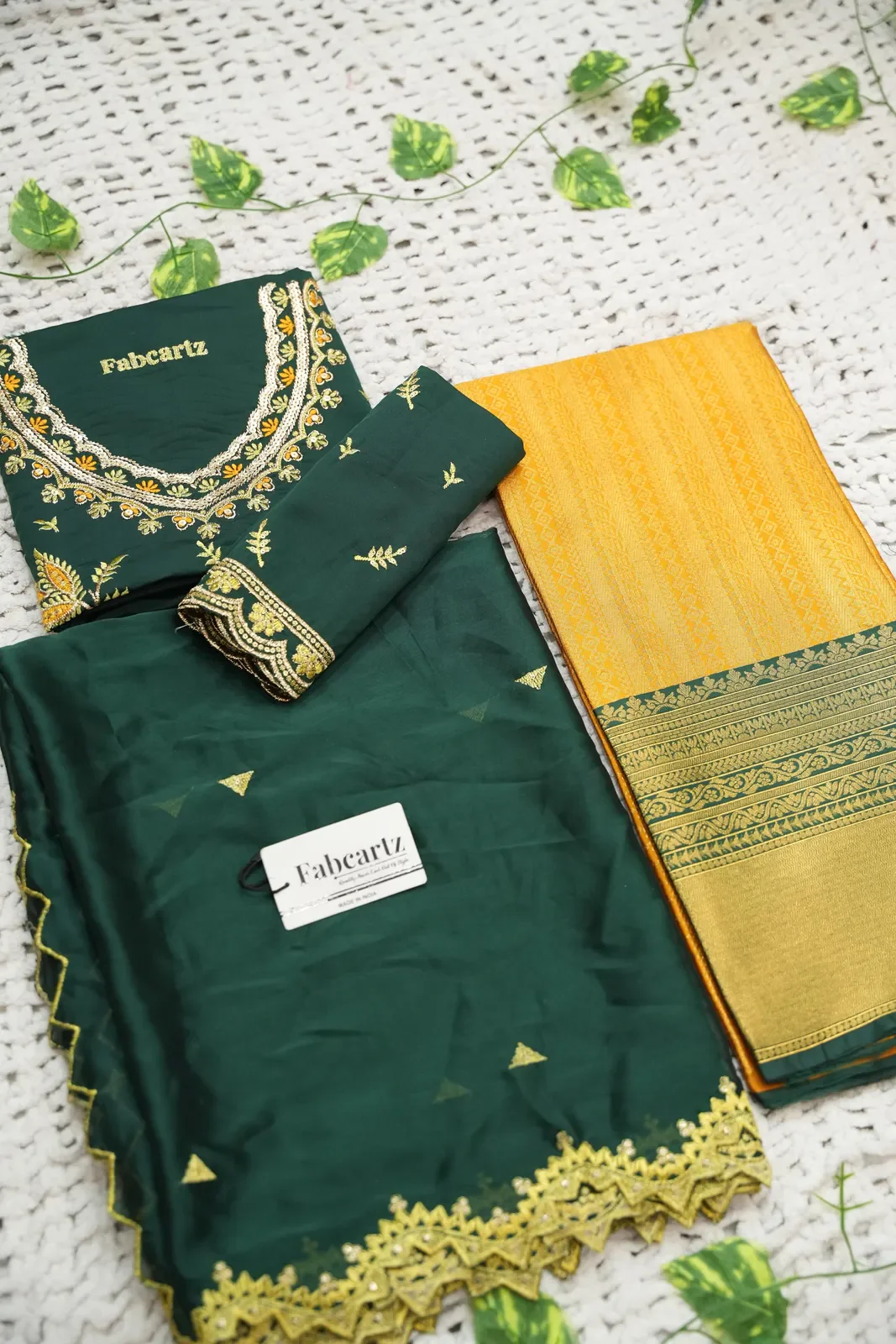 South Indian Festival Traditional Half Saree LineShower - Image 34