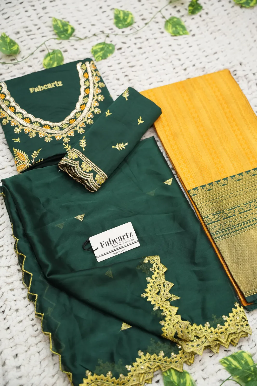 South Indian Festival Traditional Half Saree LineShower - Image 35