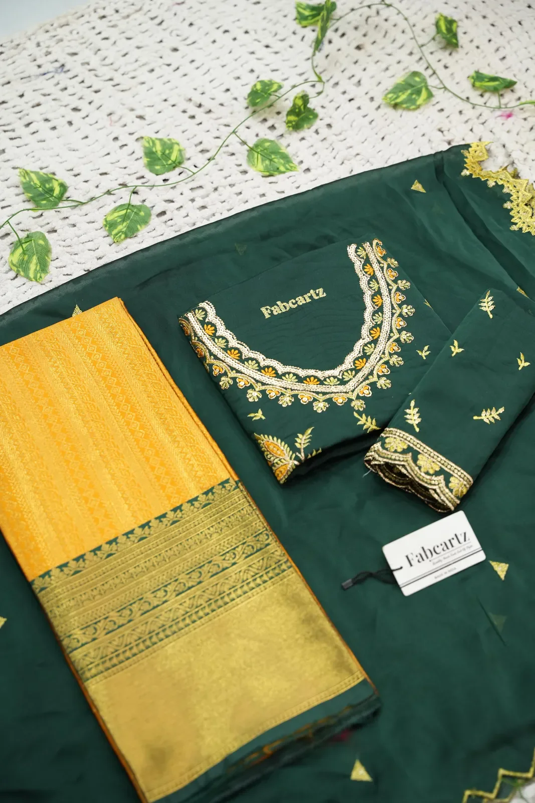 South Indian Festival Traditional Half Saree LineShower - Image 38