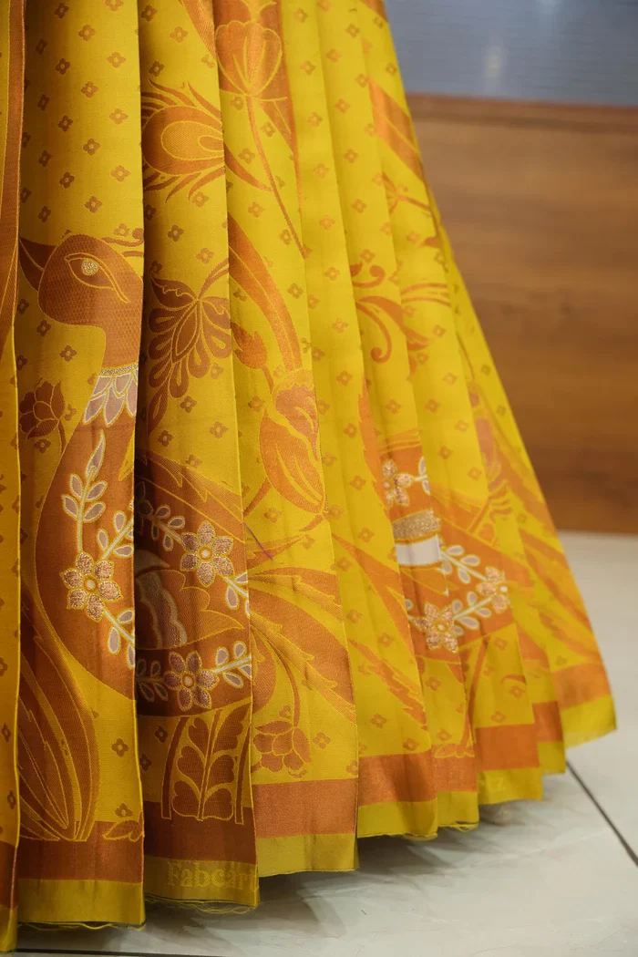 South Indian Festival Traditional Half Saree Morwali - Image 23