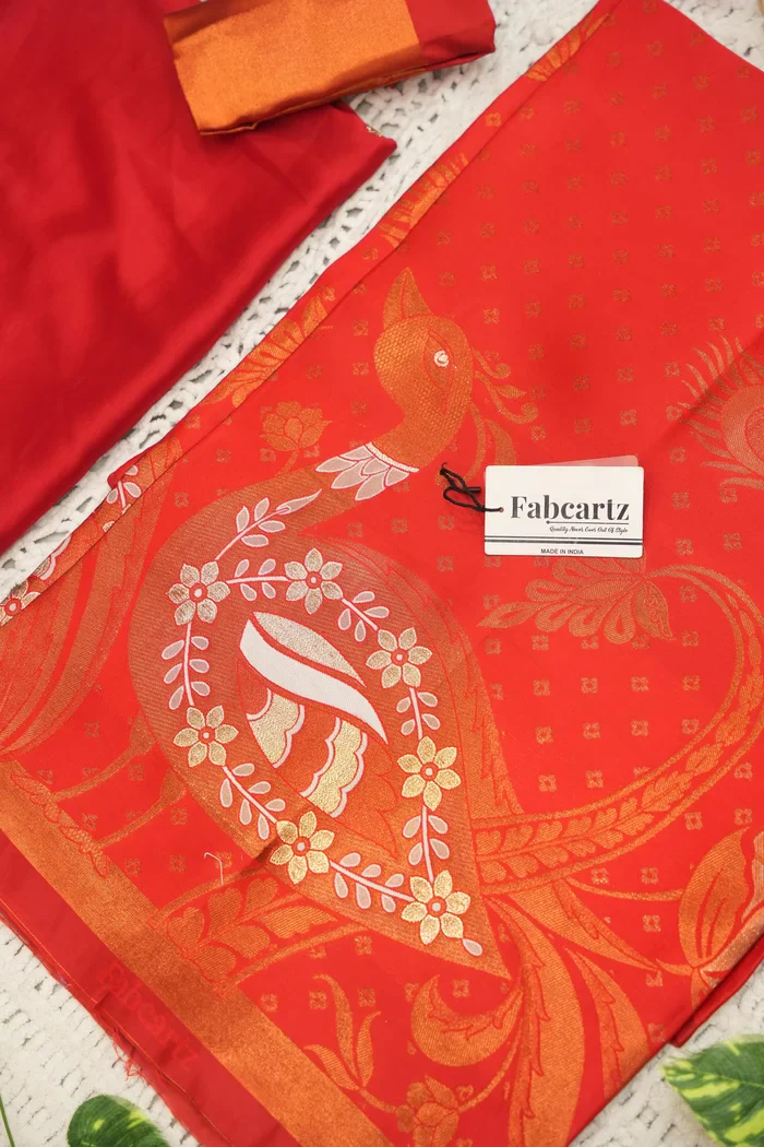 South Indian Festival Traditional Half Saree Morwali - Image 60