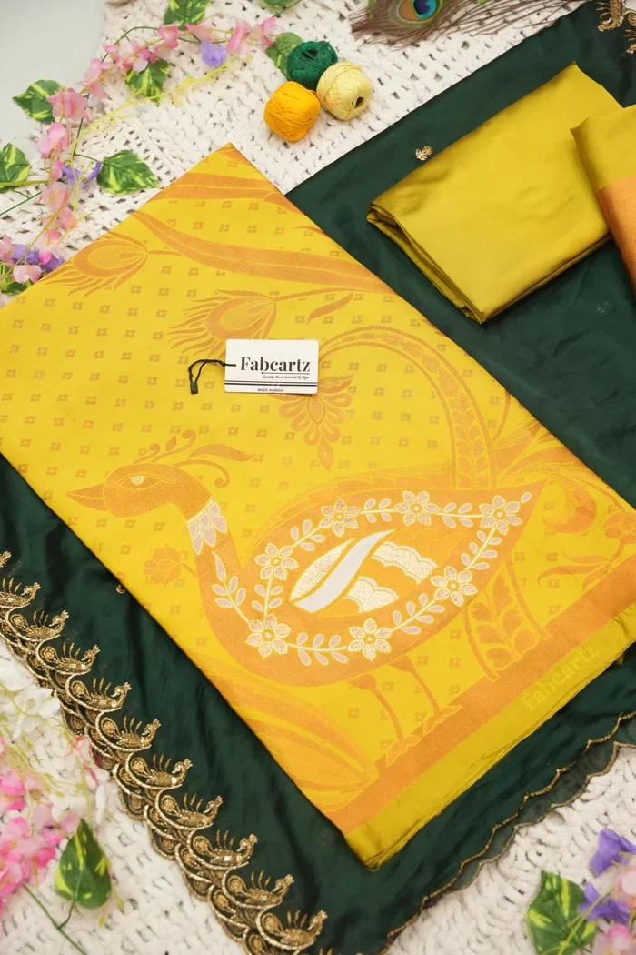 South Indian Festival Traditional Half Saree Morwali - Image 72