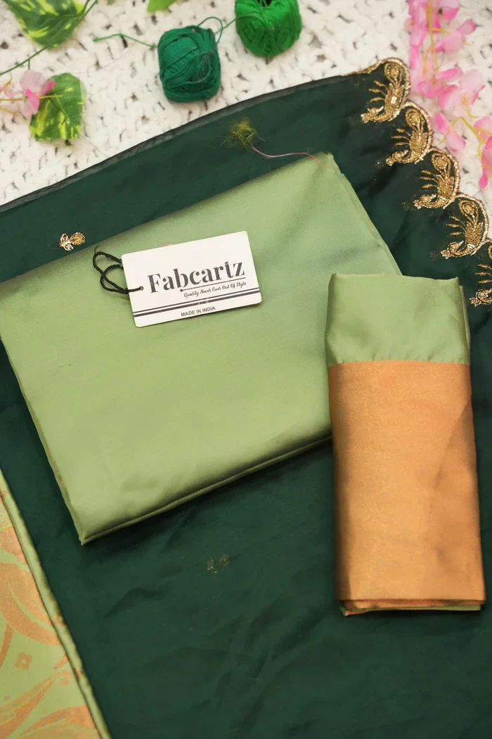 South Indian Festival Traditional Half Saree Morwali - Image 67