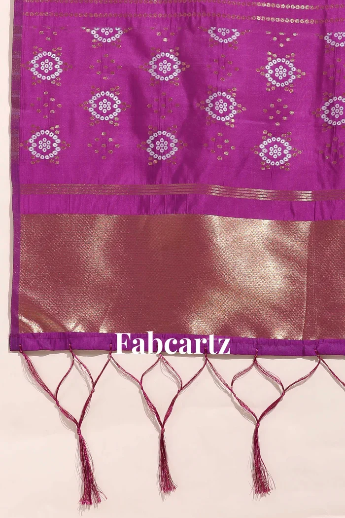 South Indian Festival Traditional Half Saree Myriti - Image 58