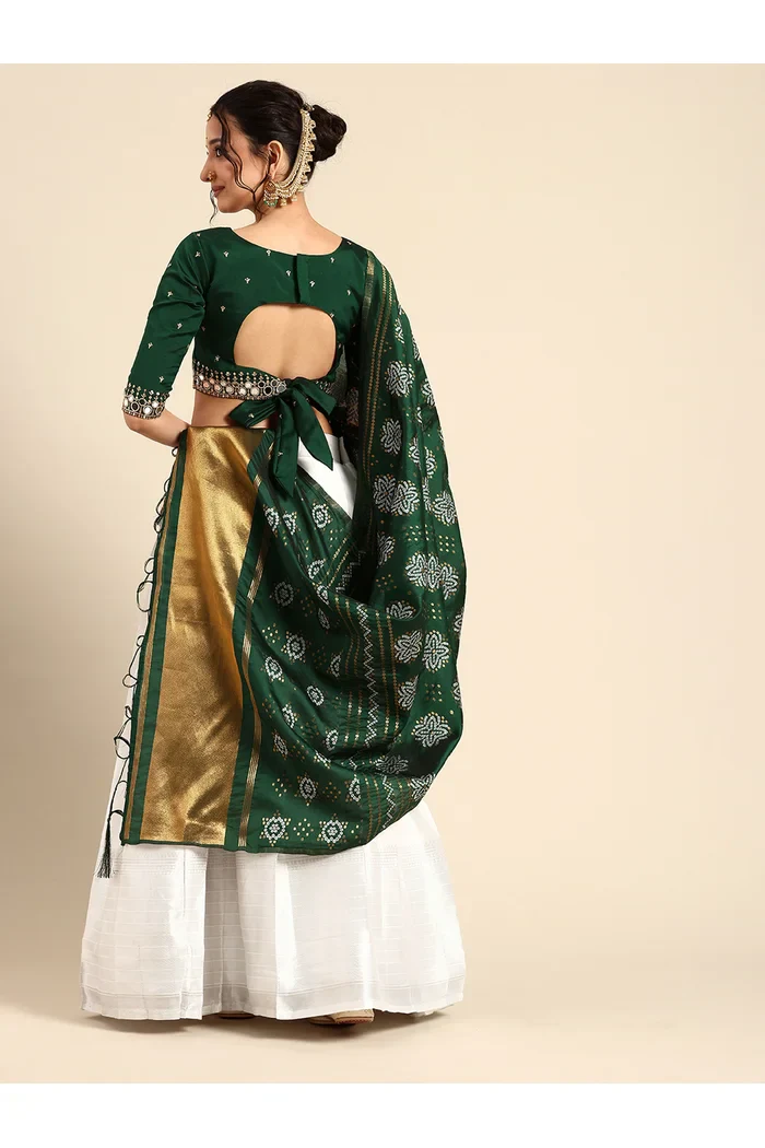 South Indian Festival Traditional Half Saree Myriti - Image 60