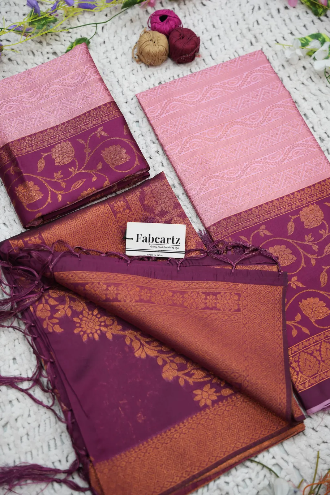 South Indian Festival Traditional Half Saree Mythili - Image 14