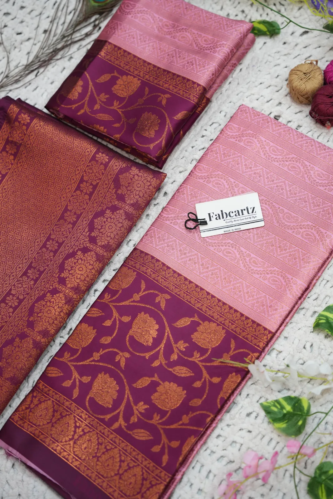 South Indian Festival Traditional Half Saree Mythili - Image 15