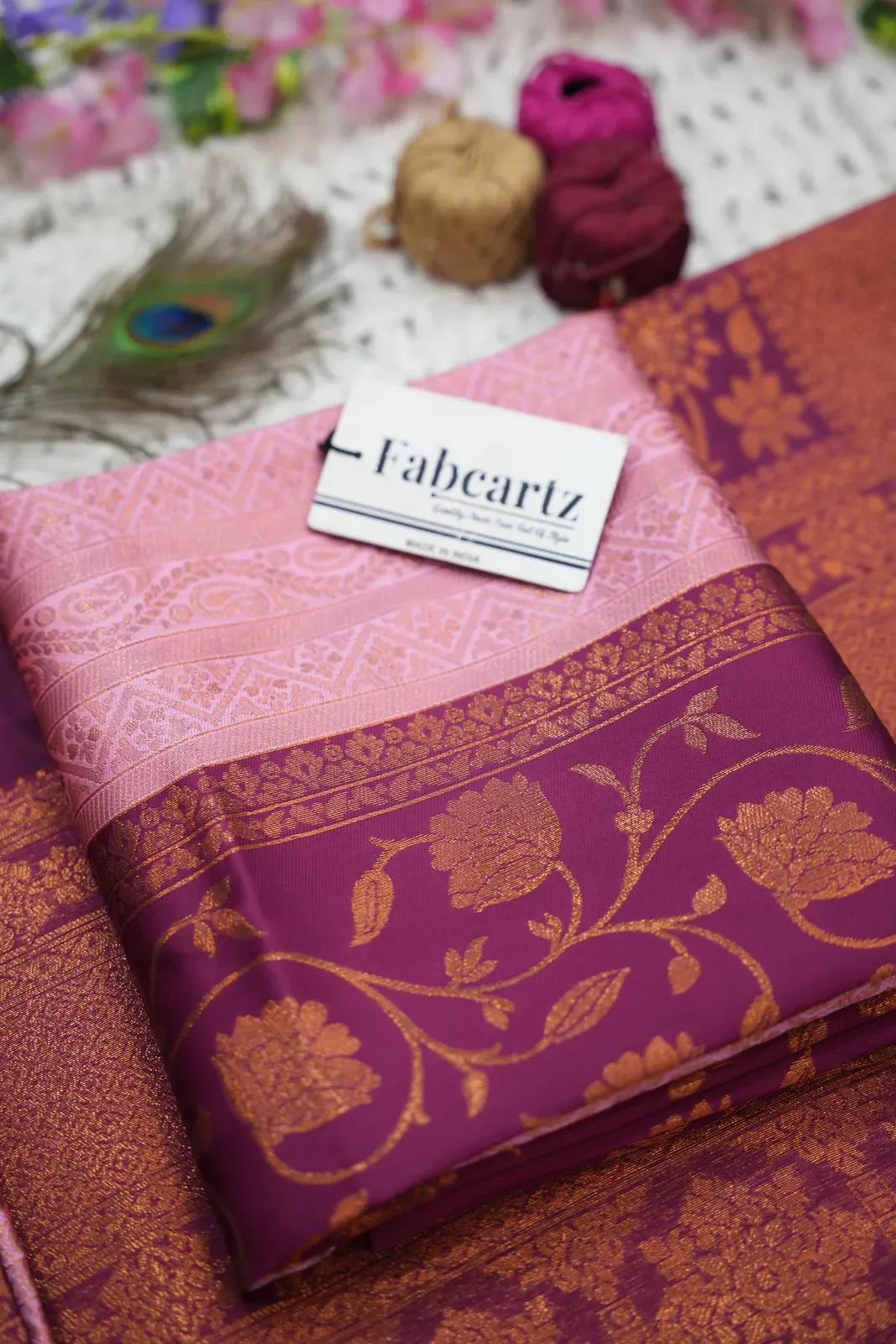 South Indian Festival Traditional Half Saree Mythili - Image 16