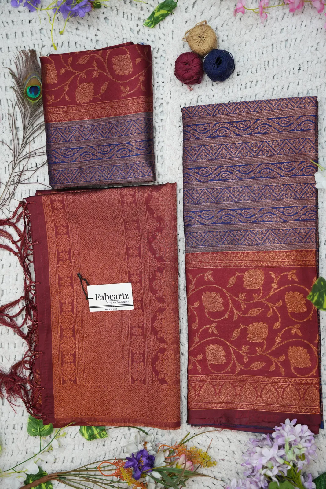 South Indian Festival Traditional Half Saree Mythili - Image 43