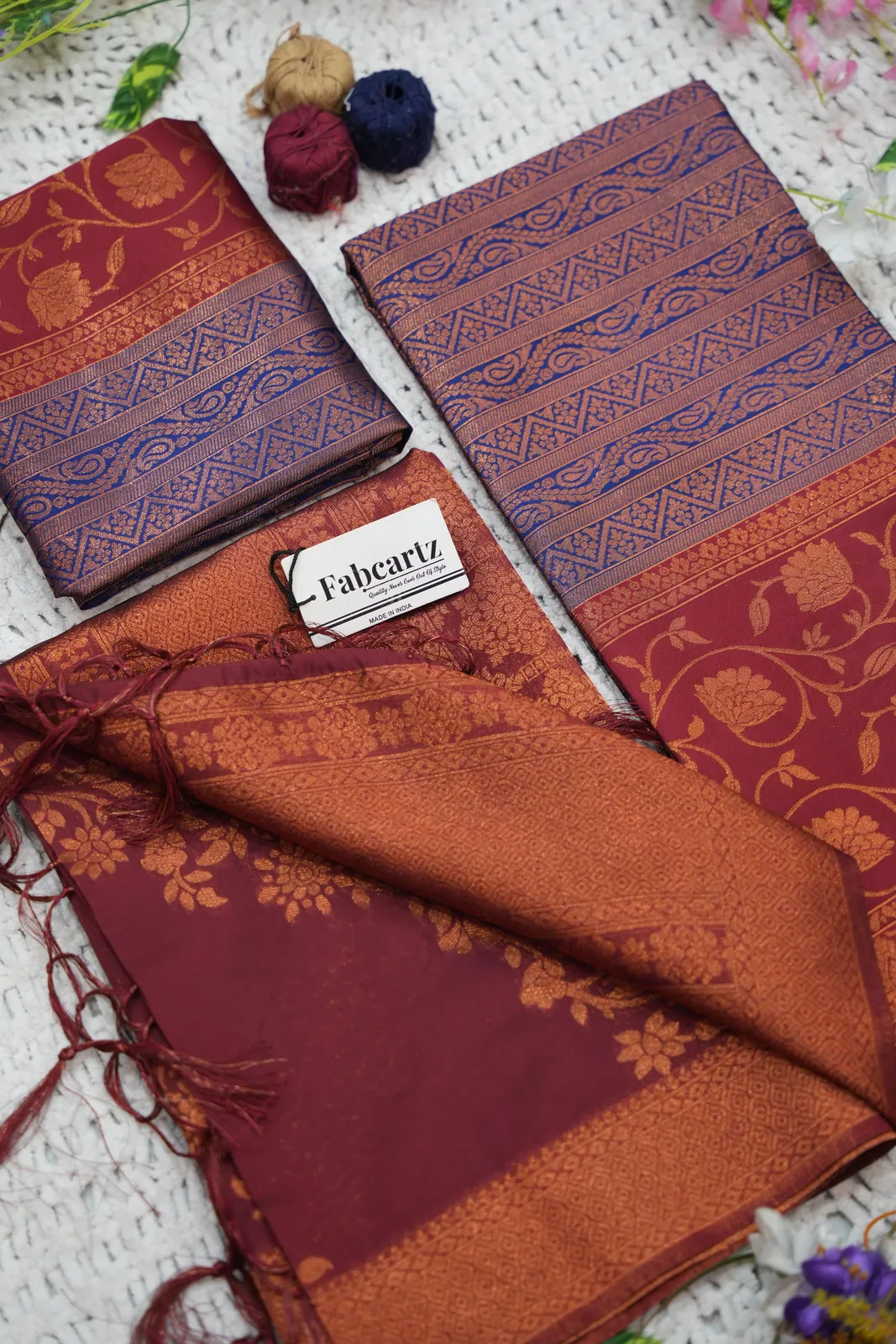 South Indian Festival Traditional Half Saree Mythili - Image 44