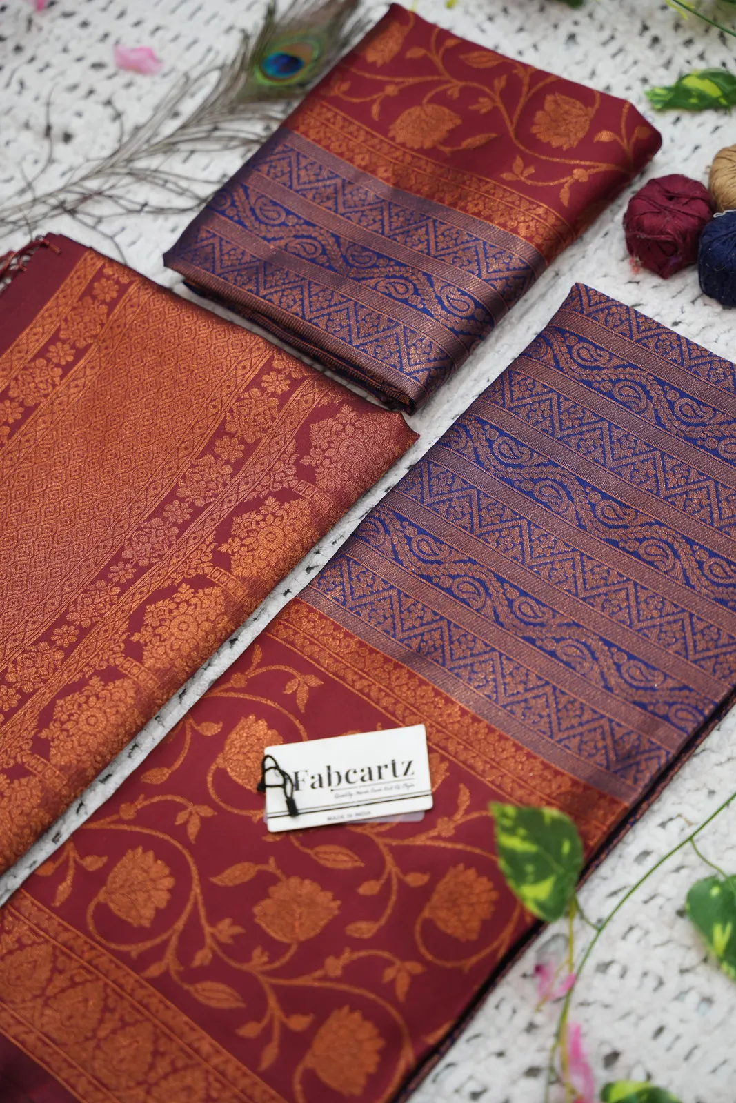 South Indian Festival Traditional Half Saree Mythili - Image 45
