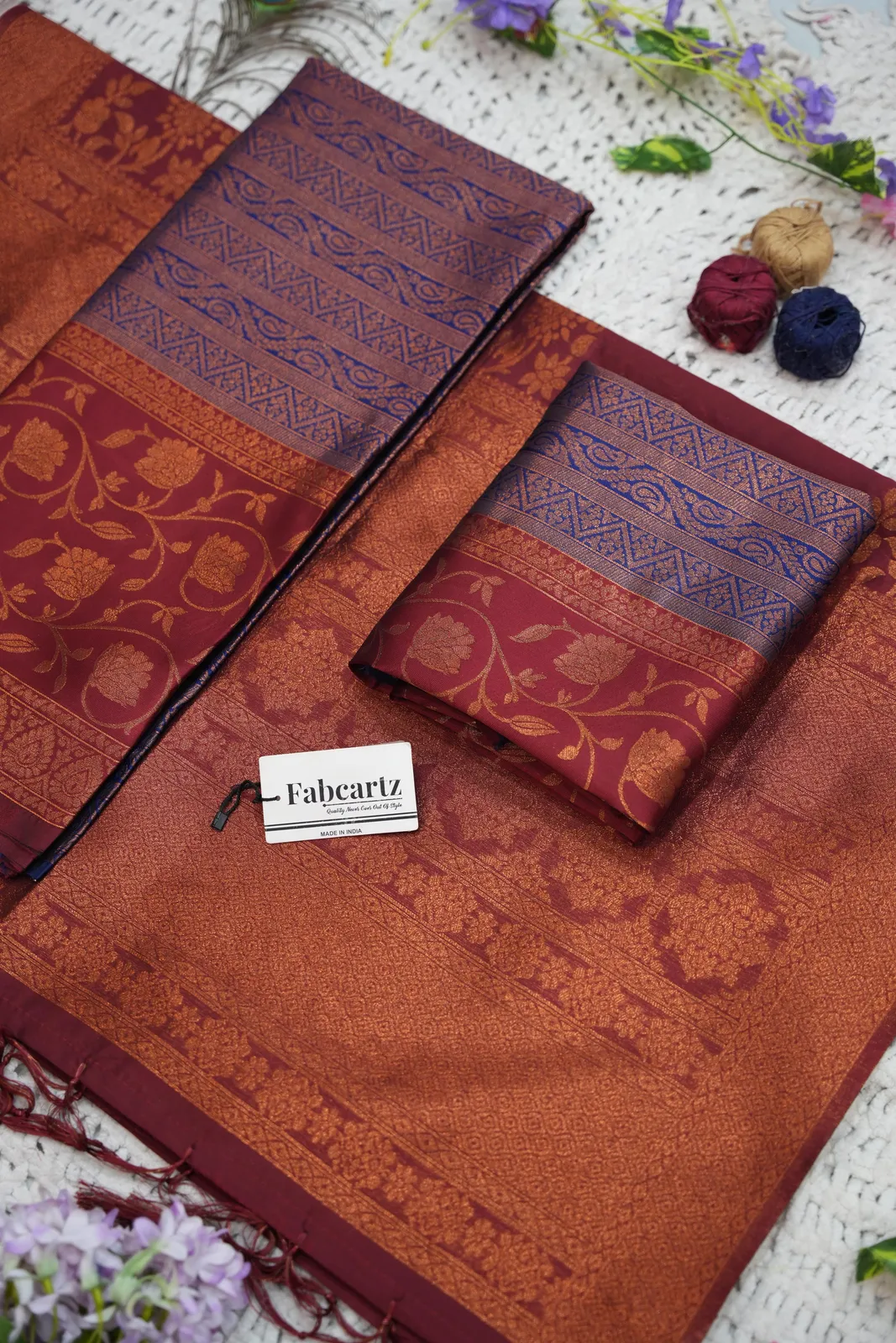 South Indian Festival Traditional Half Saree Mythili - Image 49