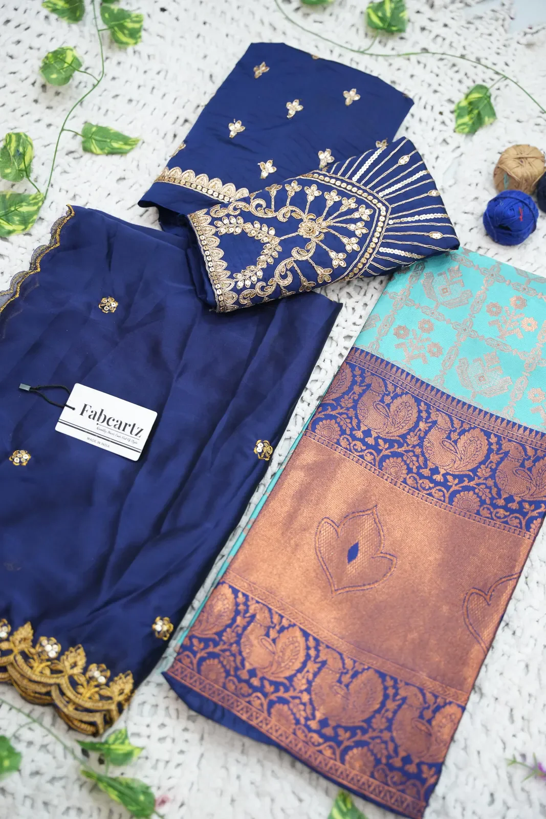 South Indian Festival Traditional Half Saree Ojasvini - Image 14
