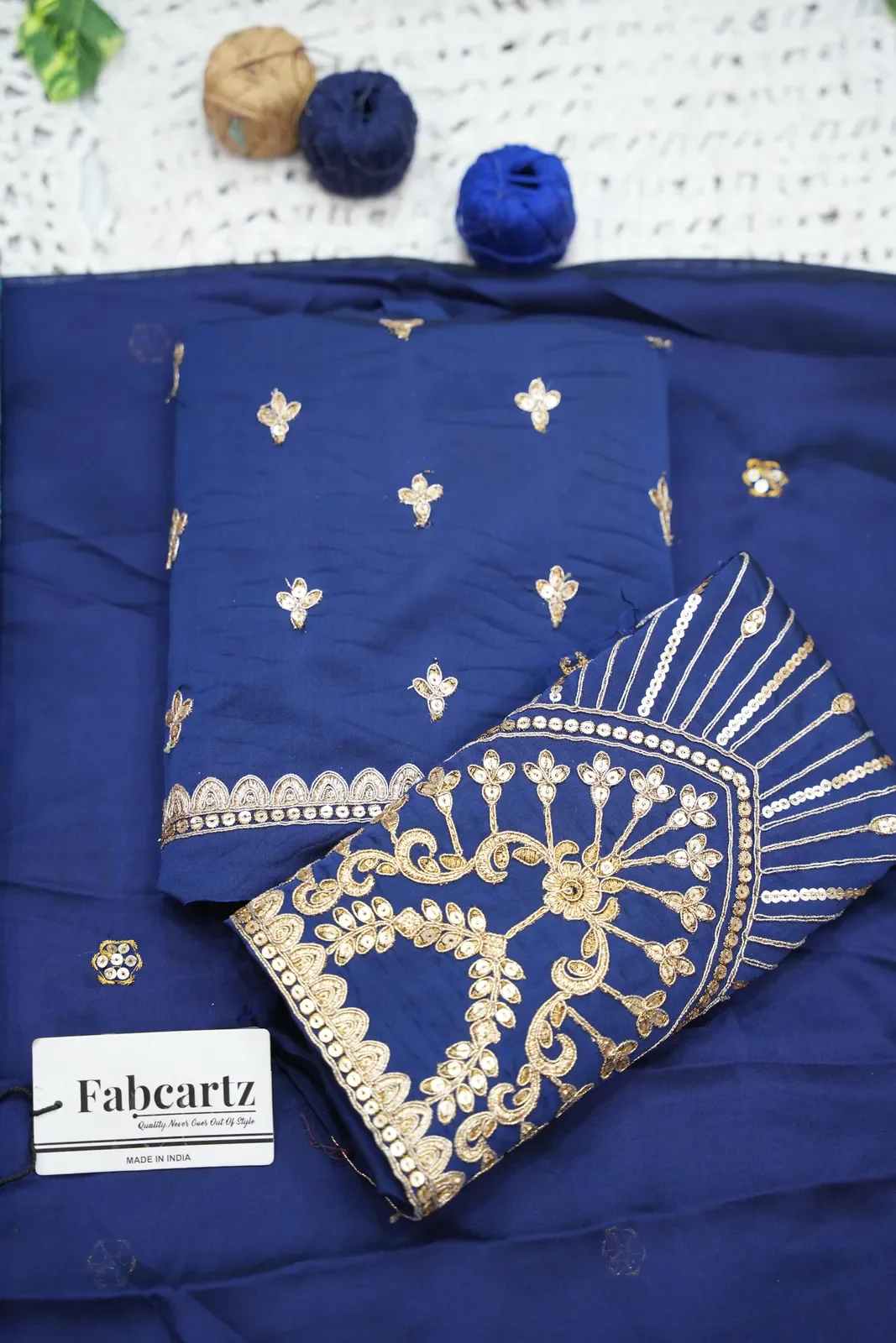 South Indian Festival Traditional Half Saree Ojasvini - Image 16