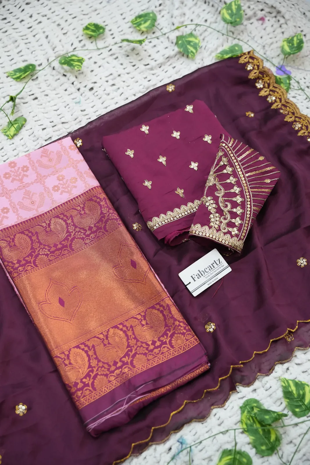 South Indian Festival Traditional Half Saree Ojasvini - Image 24