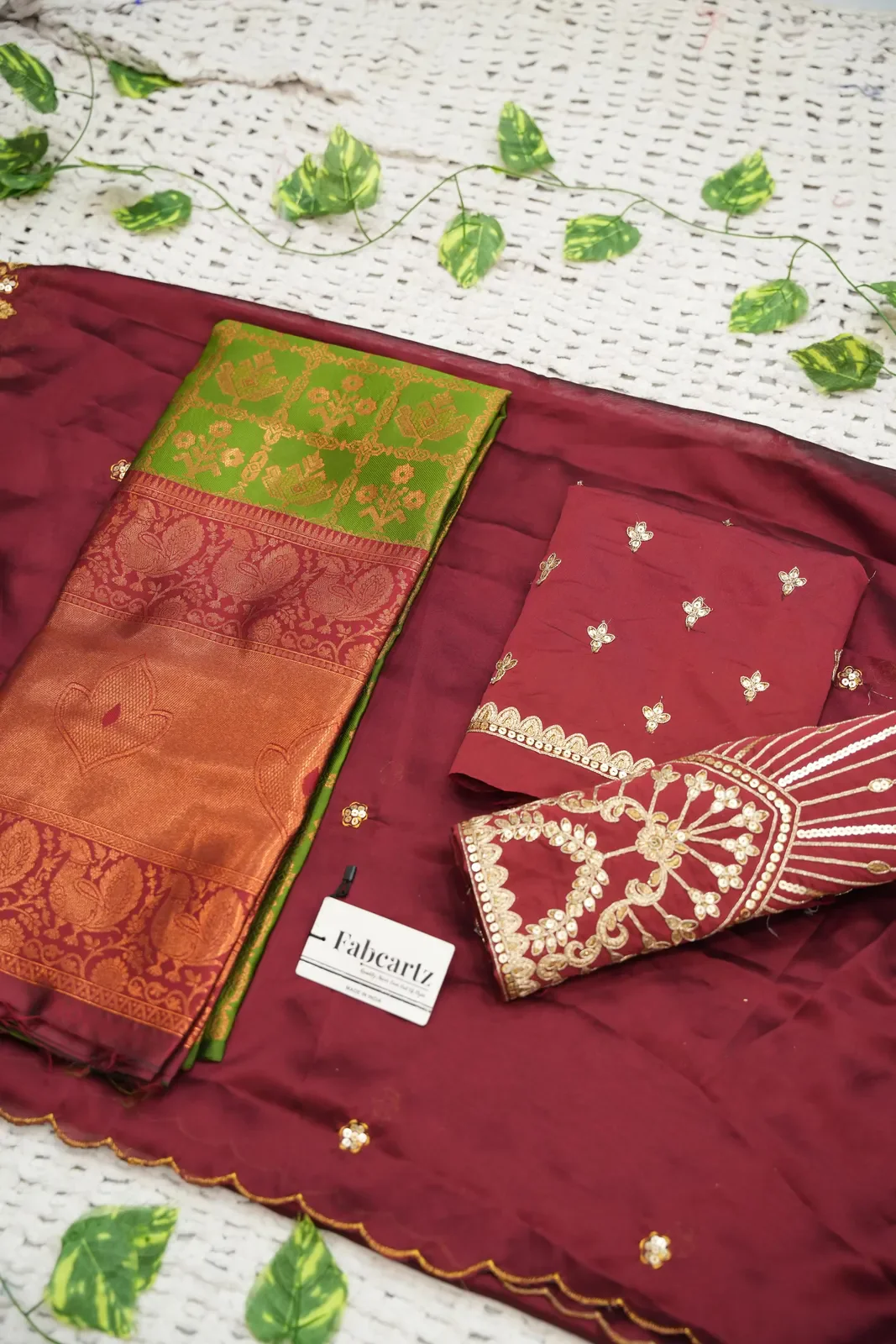 South Indian Festival Traditional Half Saree Ojasvini - Image 35