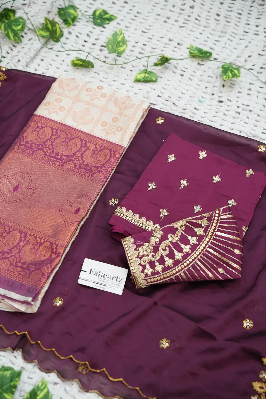 South Indian Festival Traditional Half Saree Ojasvini - Image 7