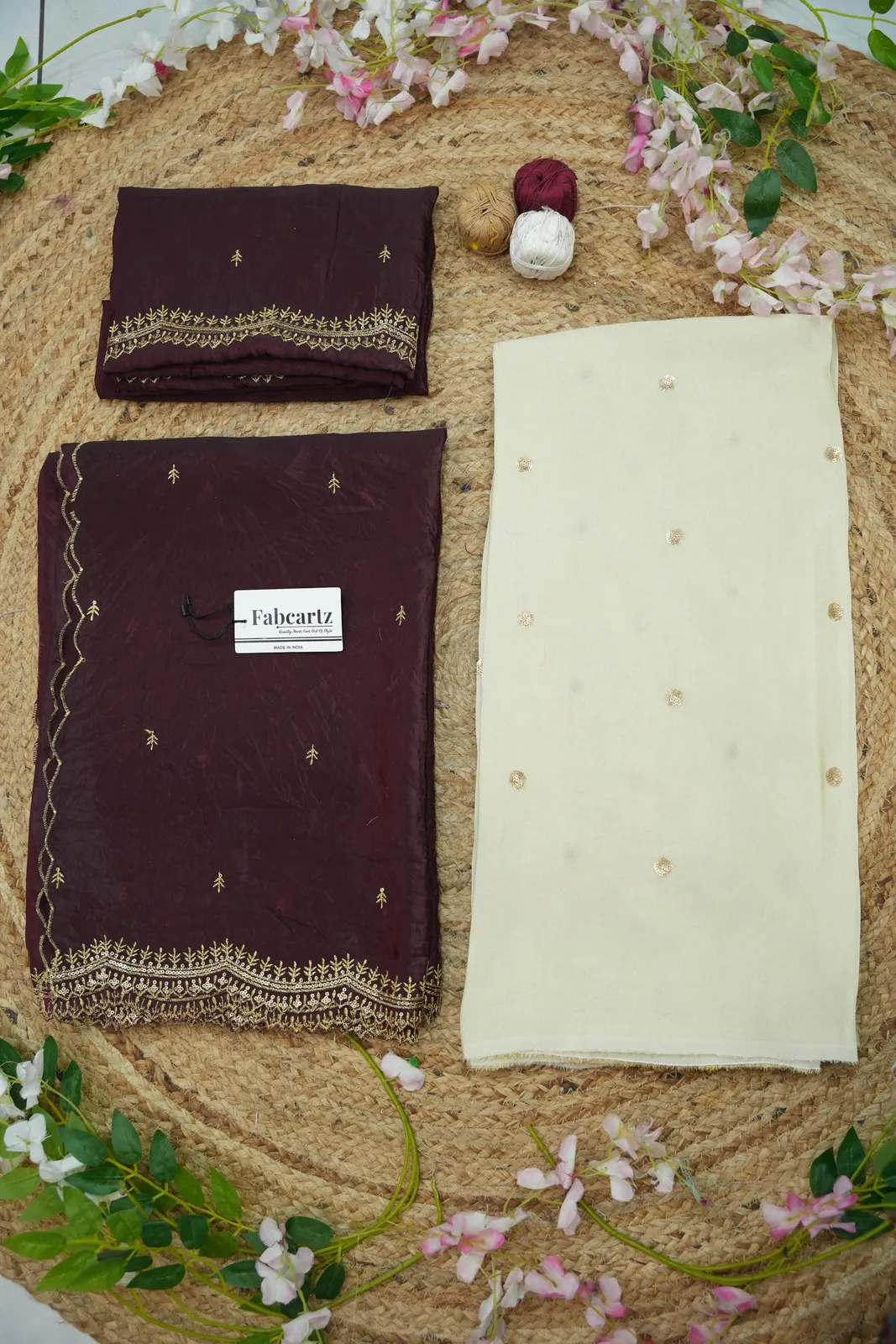 South Indian Festival Traditional Half Saree Premalu - Image 3