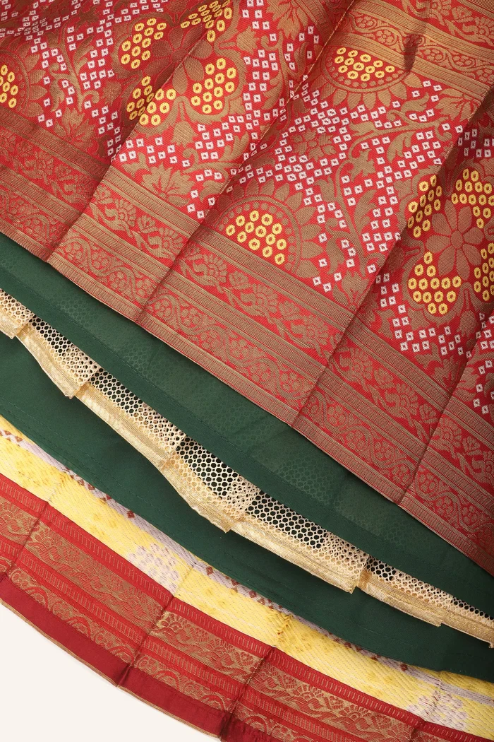 South Indian Festival Traditional Half Saree PushpaBandhini - Image 20