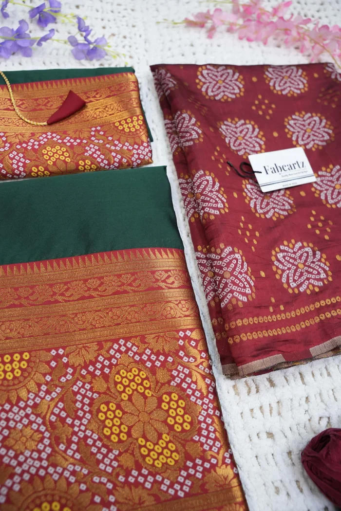 South Indian Festival Traditional Half Saree PushpaBandhini - Image 52