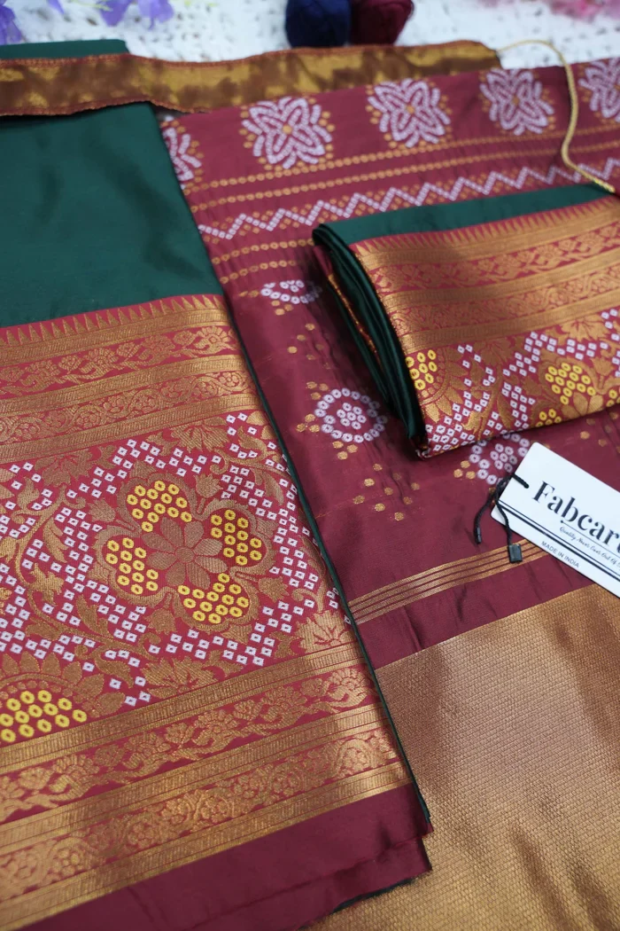 South Indian Festival Traditional Half Saree PushpaBandhini - Image 54