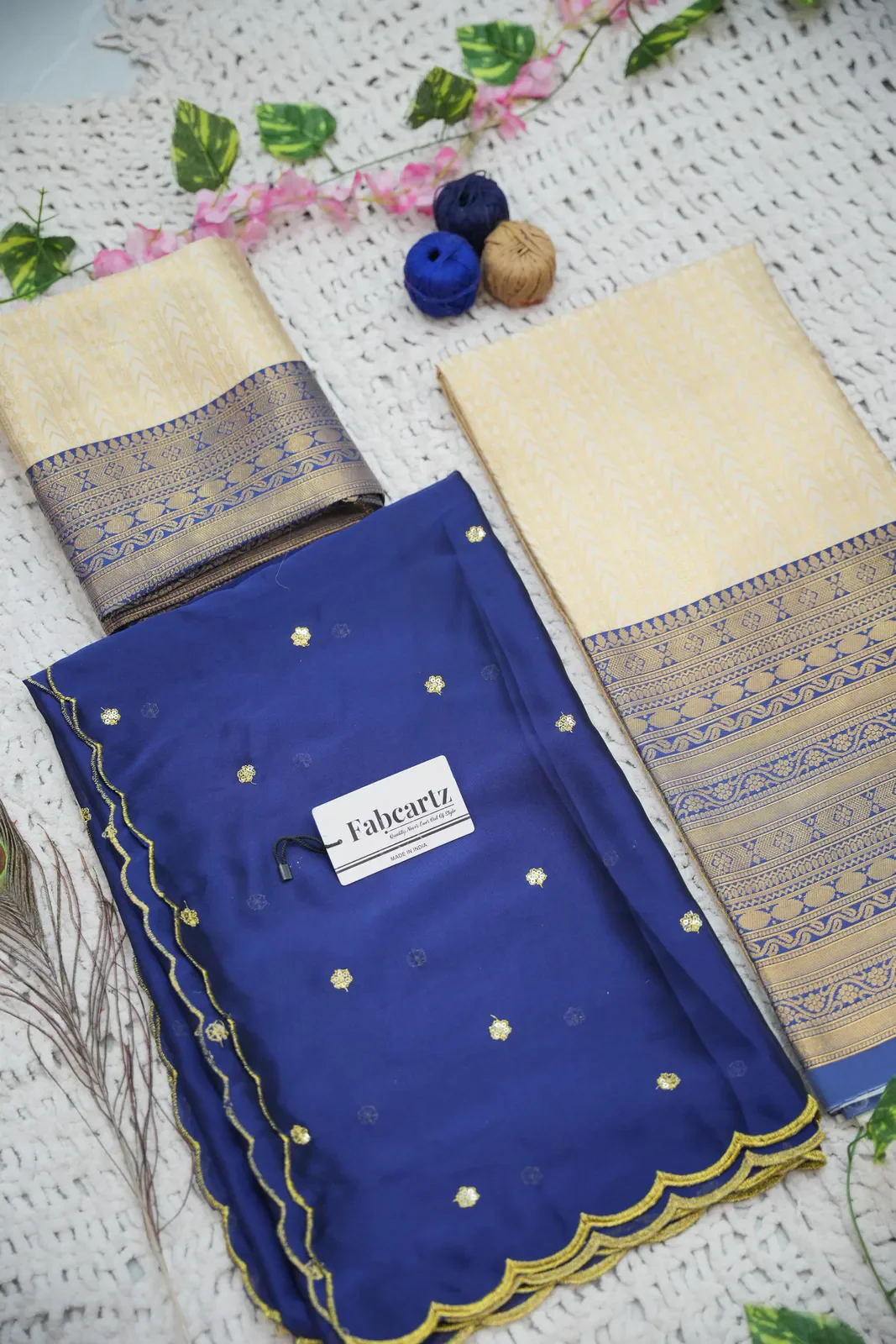 South Indian Festival Traditional Half Saree Rehani - Image 53
