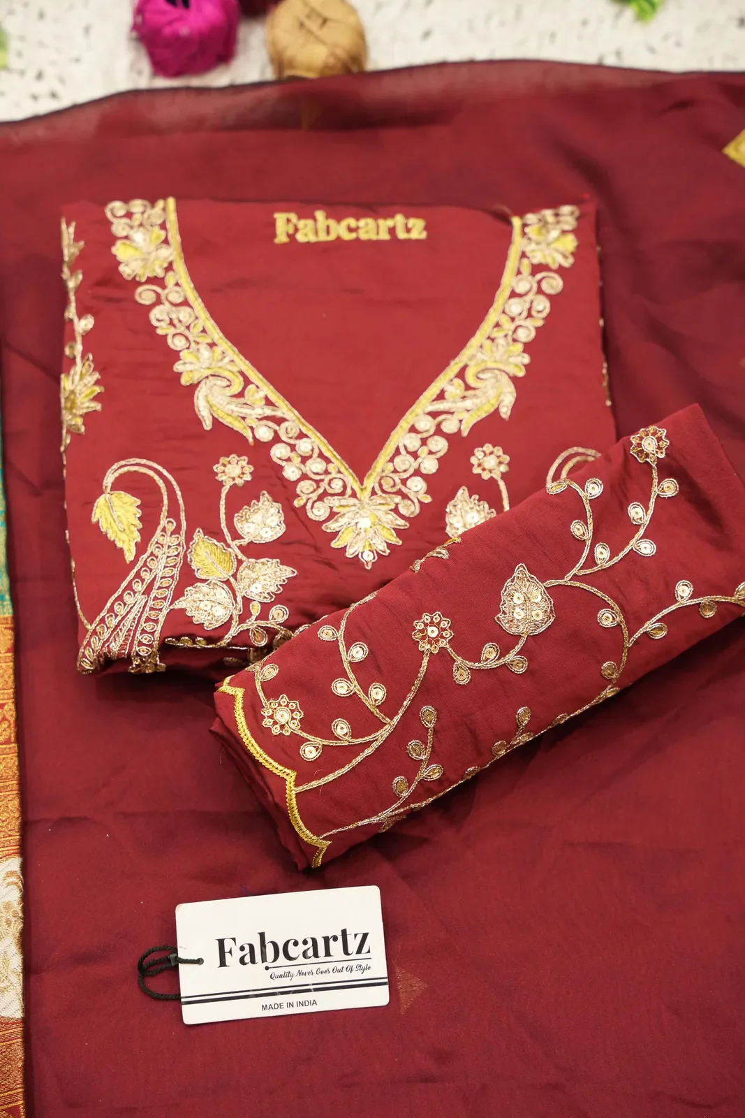 South Indian Festival Traditional Half Saree Shailee - Image 32