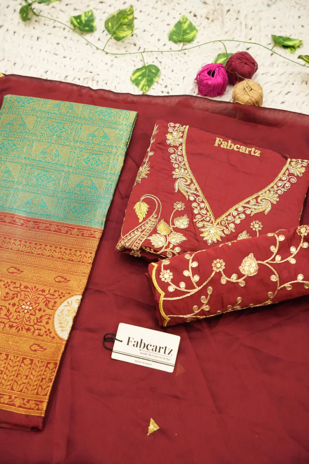 South Indian Festival Traditional Half Saree Shailee - Image 34
