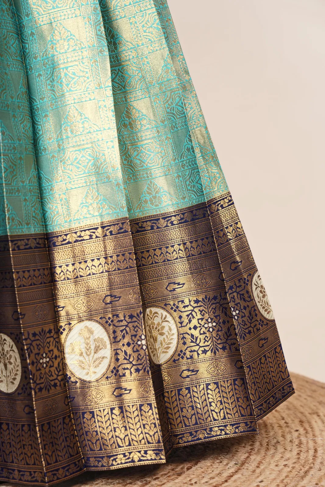 South Indian Festival Traditional Half Saree Shailee - Image 74
