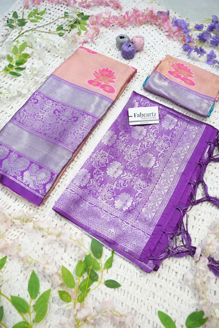 South Indian Festival Traditional Half Saree Srikarthikeyan - Image 22