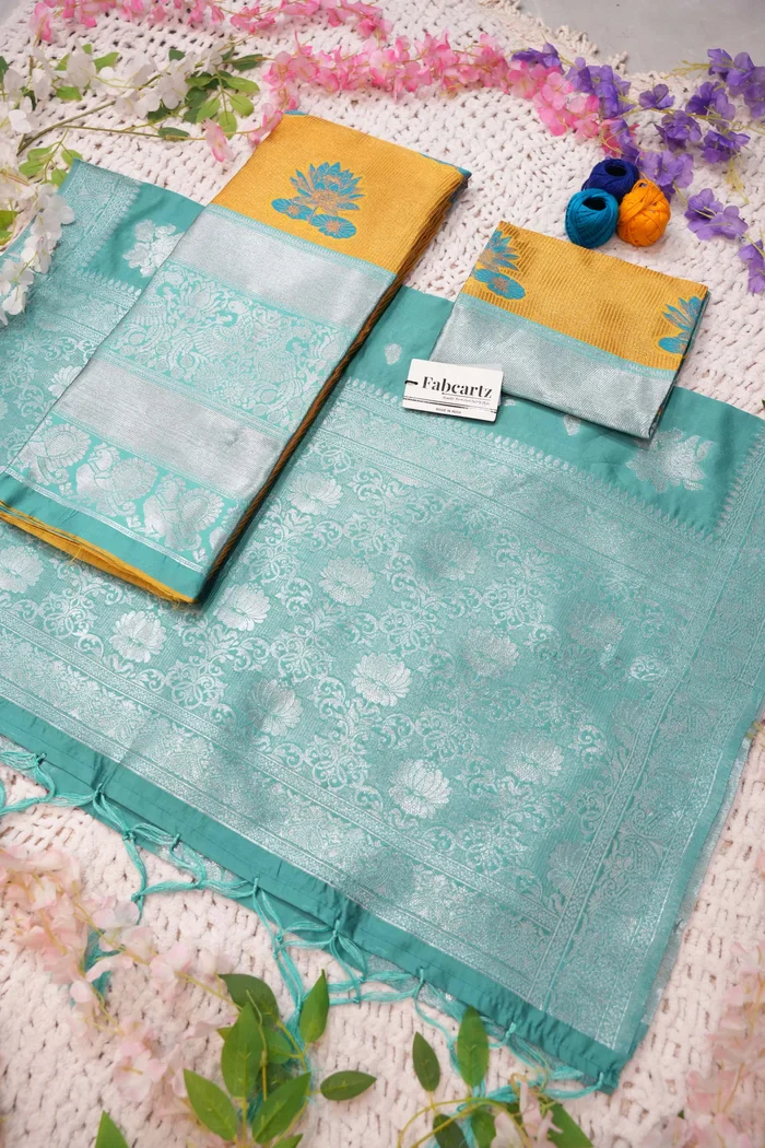 South Indian Festival Traditional Half Saree Srikarthikeyan - Image 15