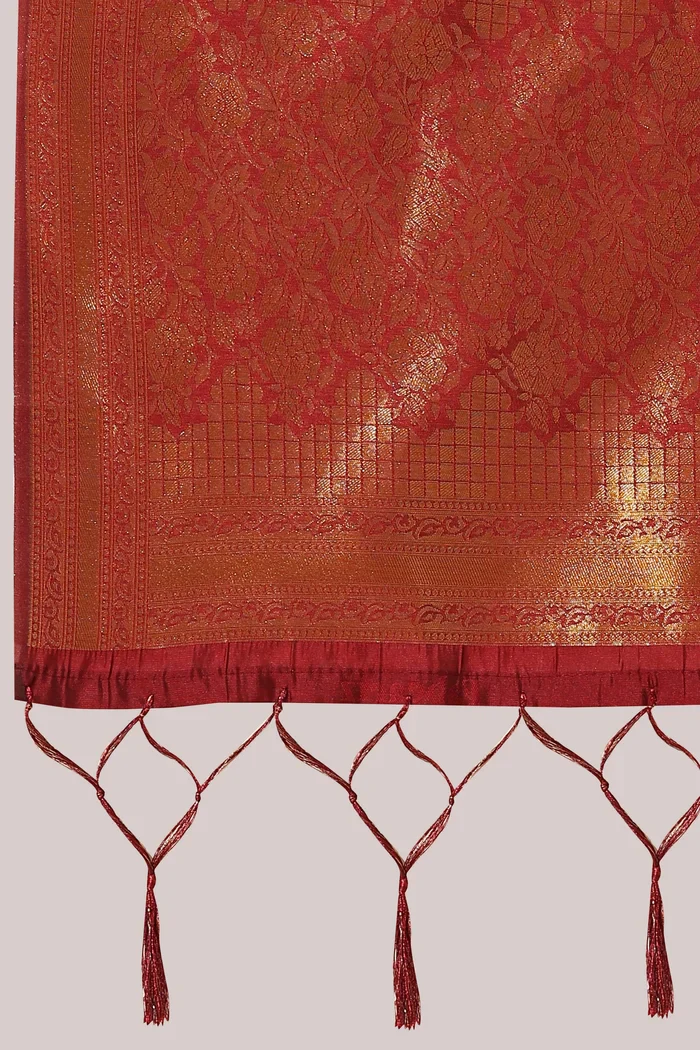 South Indian Festival Traditional Half Saree Sundarii - Image 10