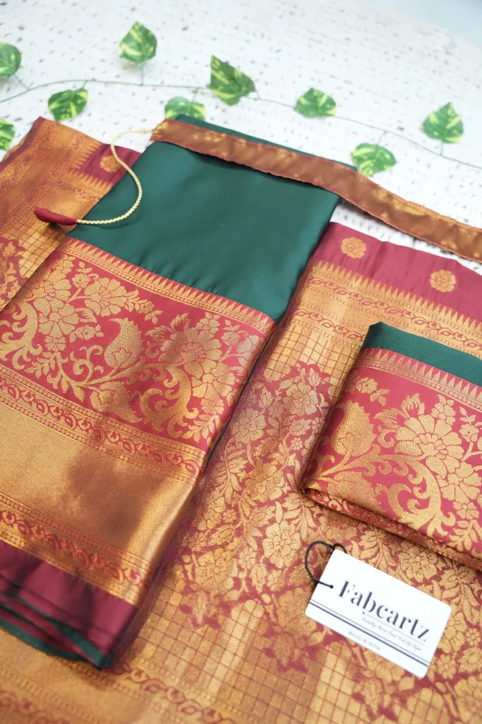 South Indian Festival Traditional Half Saree Sundarii - Image 47